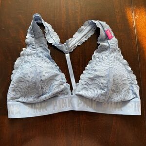Victoria's Secret PINK Lace Bralette - Light Blue